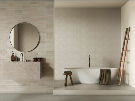 Marazzi White Deco tegels 