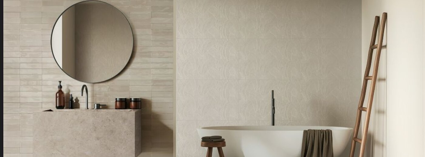 Marazzi White Deco tegels